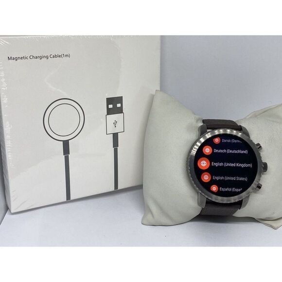 Fossil Gen 3 Authentic Genuine Smart Watch Custom Band FTW4001 DC738 - Picture 1 of 12